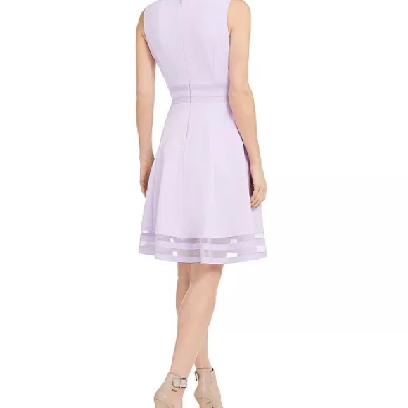 Calvin Klein Light Blue Midi Dress - Picture 3 of 12